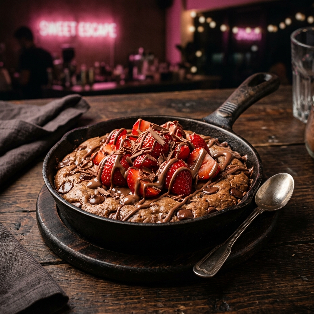 Strawberry Drip cookie dough