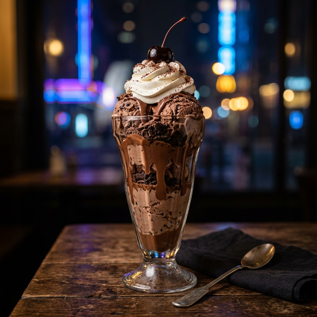 Choco Addict sundae
