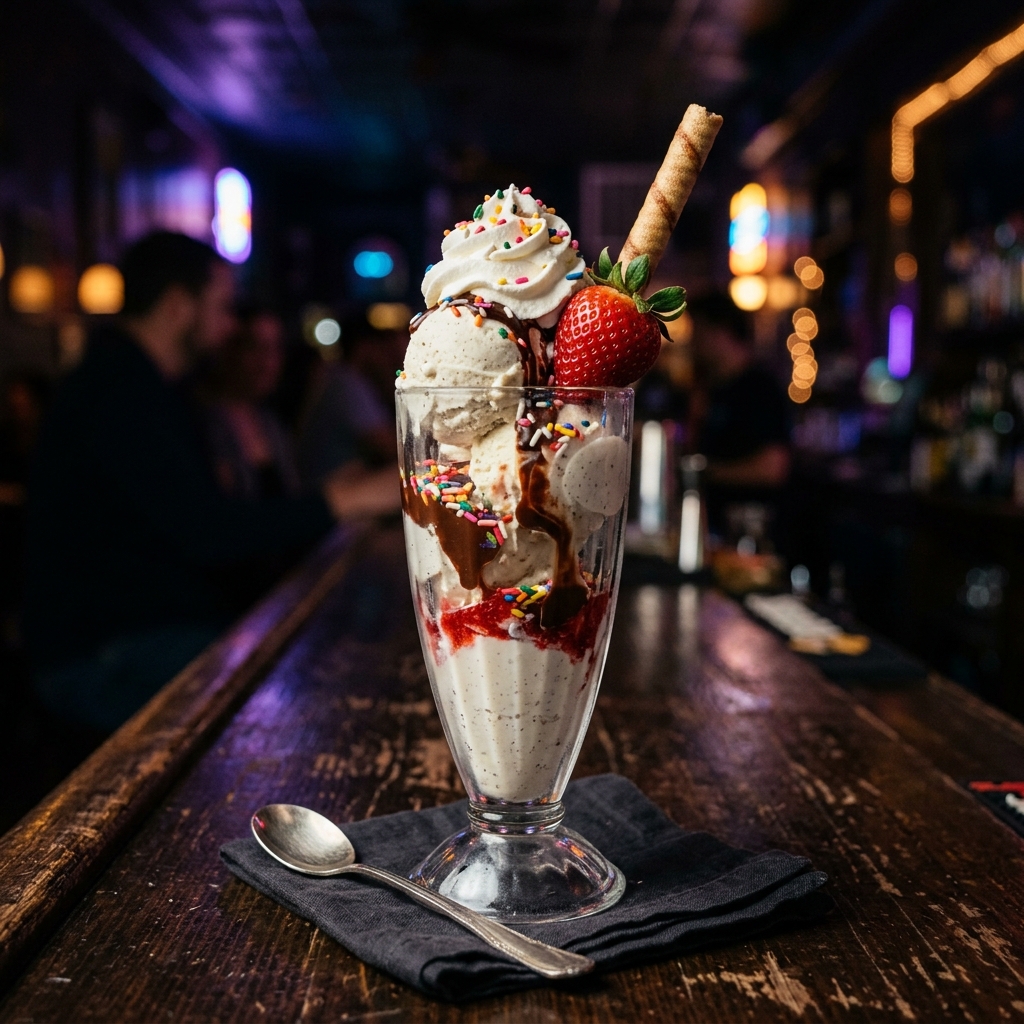 No Cap Classic sundae