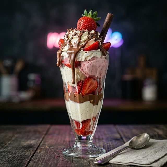 Strawberry Sundae